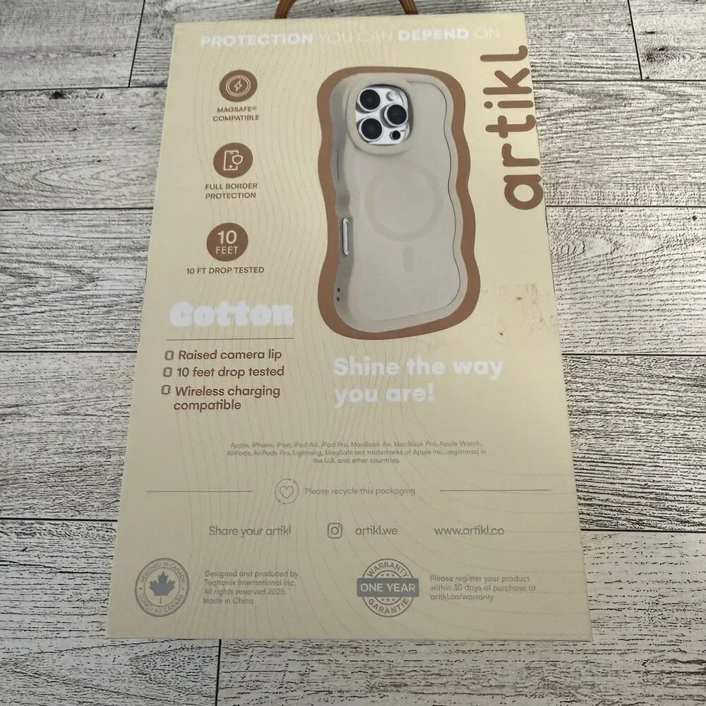 Artikl Cotton Phone Case for iPhone 16 Pro Max Magsafe Compatible Brand New